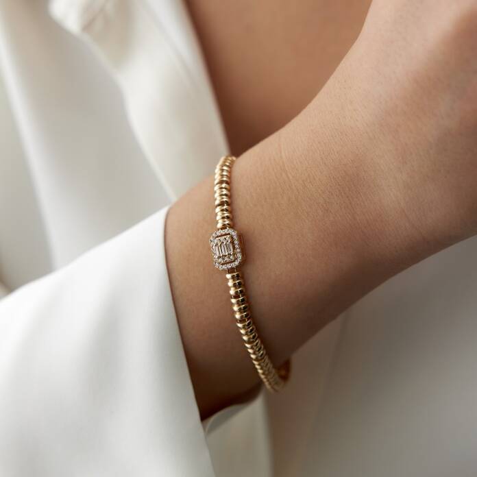 Baget Kalın Halka Bileklik - 1