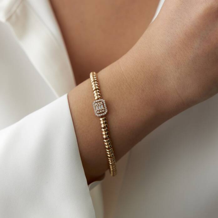 Baget Kalın Halka Bileklik - 2