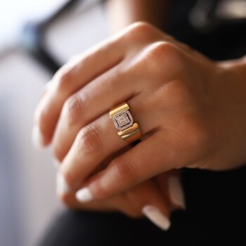 Baget Kalkan Şovalye Yüzük - Alen