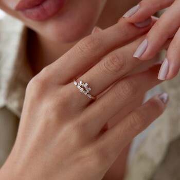 Baget Kirpik Yüzük - Rayna