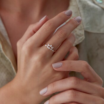 Baget Kirpik Yüzük - Rayna (1)