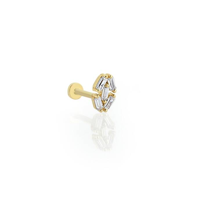 Baget Model Poli Tragus Piercing - 1
