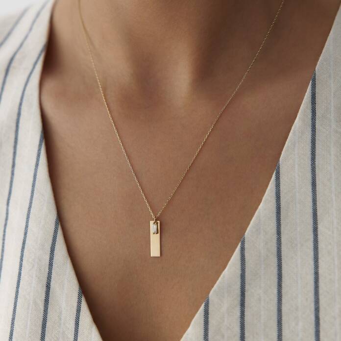 Baget Plaka Kolye - 1