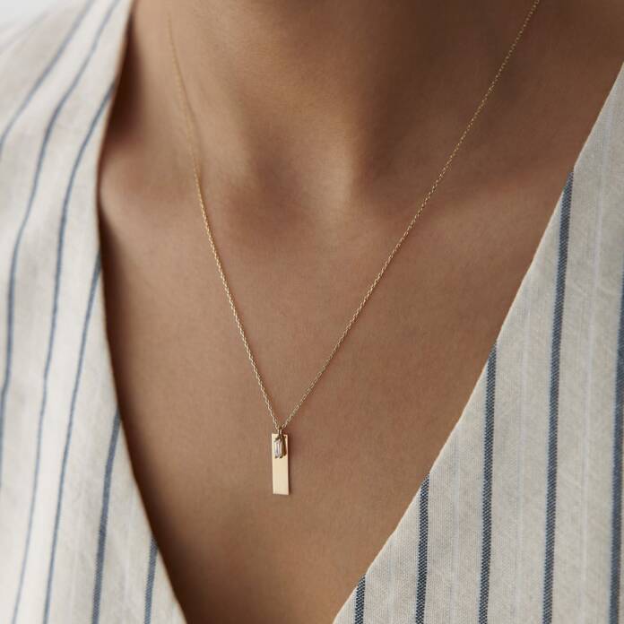 Baget Plaka Kolye - 2