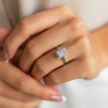 Baget Prenses Yüzük - Oragold Orhan