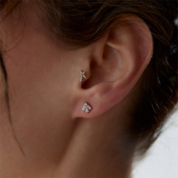 Baget Railing Küpe - Rayna