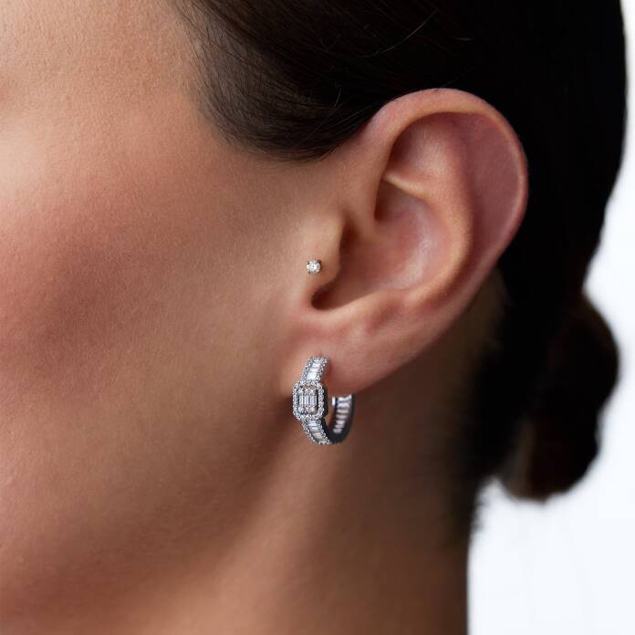 Baget Su Yolu Küpe - 1