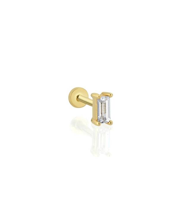 Baget Taş Medium Tragus Piercing - 1