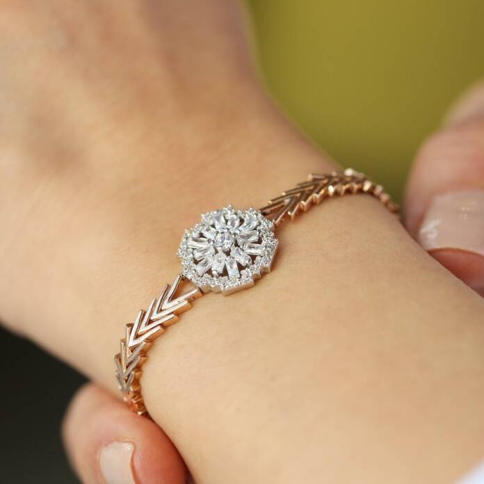 Baget Taşlı Tarz Bileklik - 1