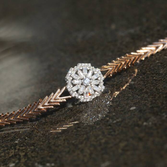 Baget Taşlı Tarz Bileklik - 2