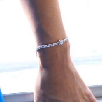 Baget Taşlı Yıldız Bileklik - Mazi (1)