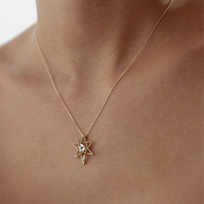Baget Yıldız Kolye - Alen (1)