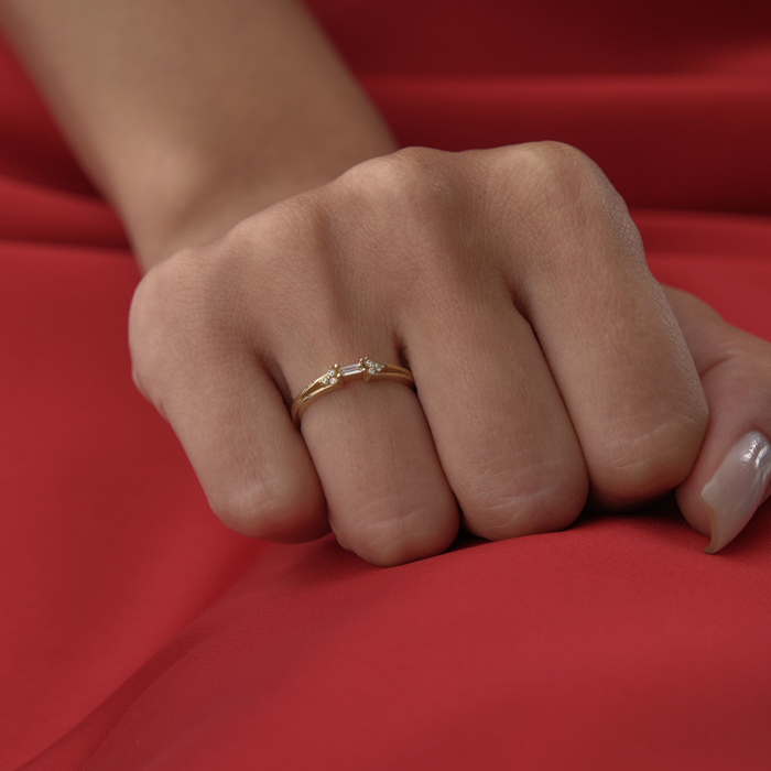 Bagetli Bridge Yüzük - MİST