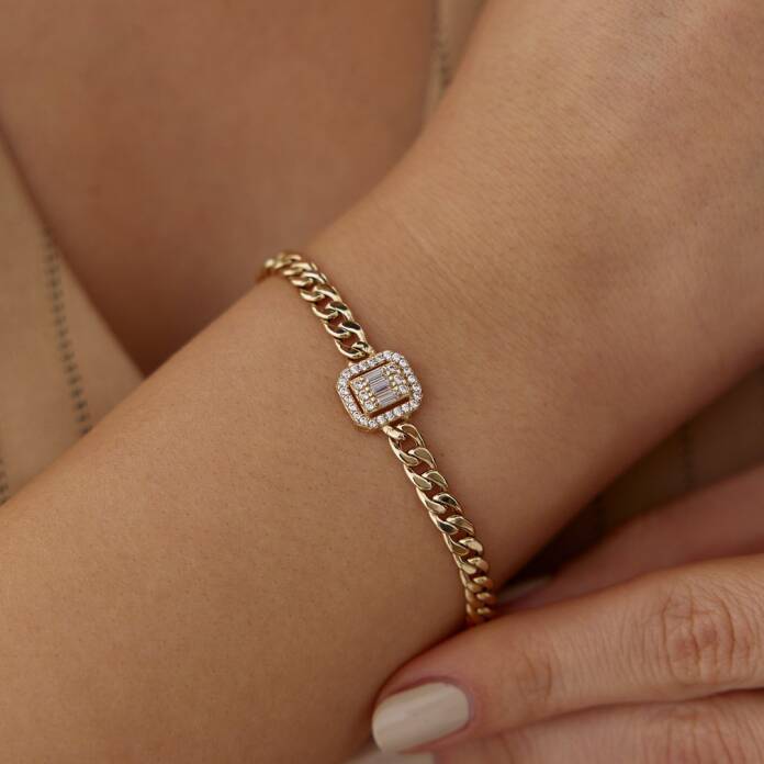 Bagetli Cuban Bileklik - 1