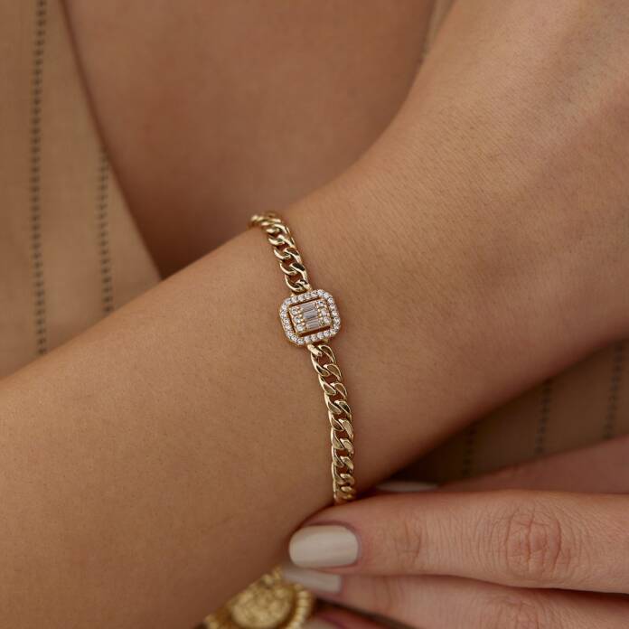 Bagetli Cuban Bileklik - 2