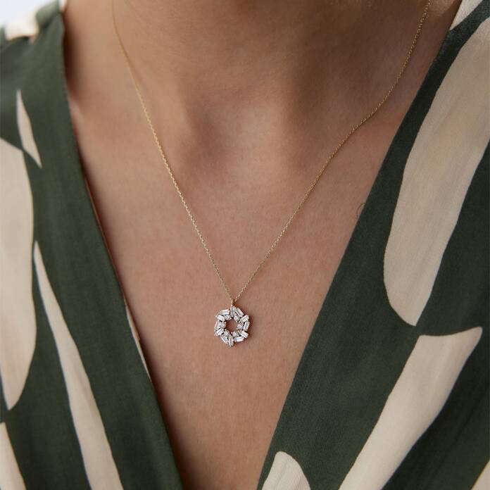 Bagetli Daisy Kolye - 1