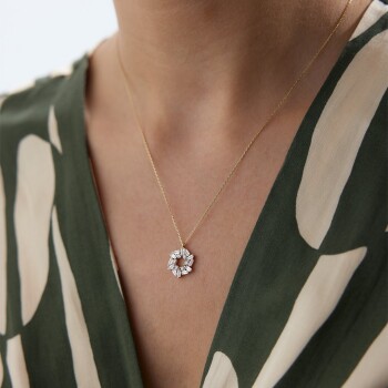 Bagetli Daisy Kolye - 3