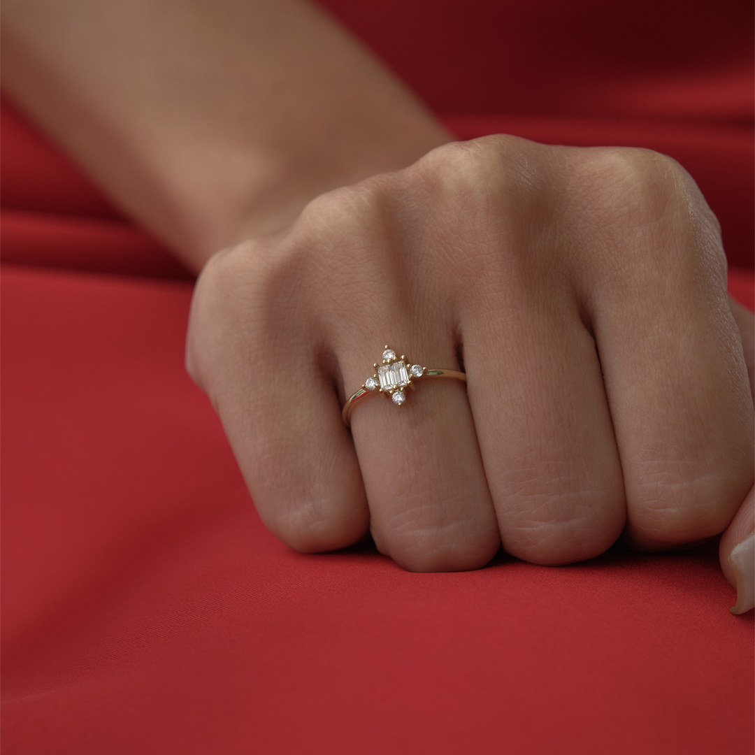 Bagetli Evora Yüzük - 1