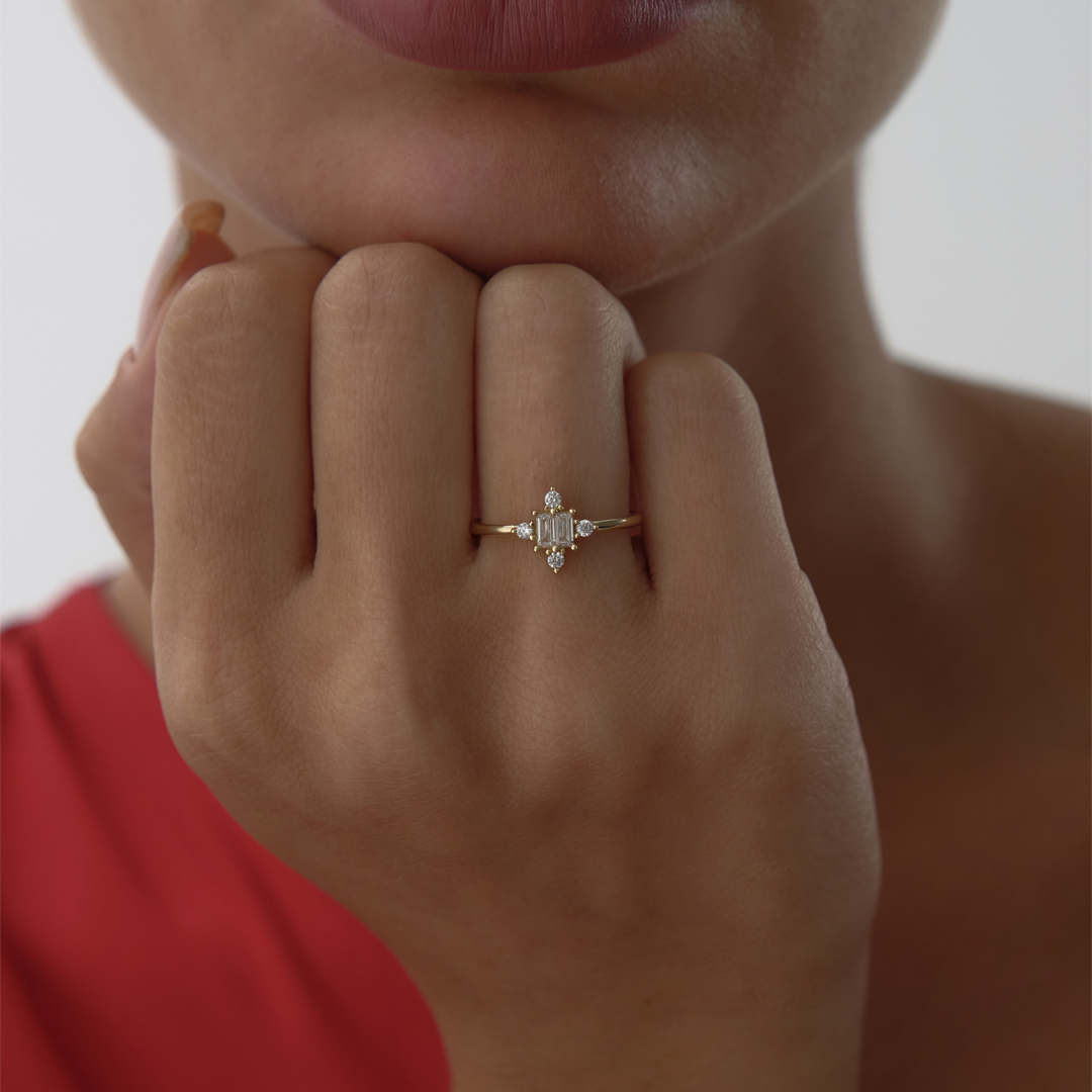 Bagetli Evora Yüzük - 3