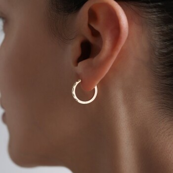 Bakla Sıra Taşlı Küpe - Rayna (1)