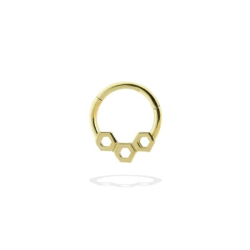 Bal Peteği Helix Piercing - Dianora