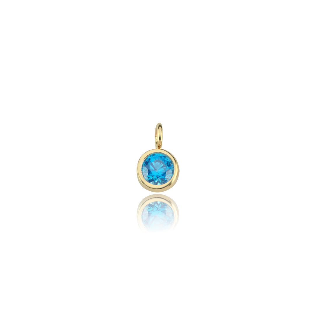 Balık Burcu Aquamarine Charm - 1