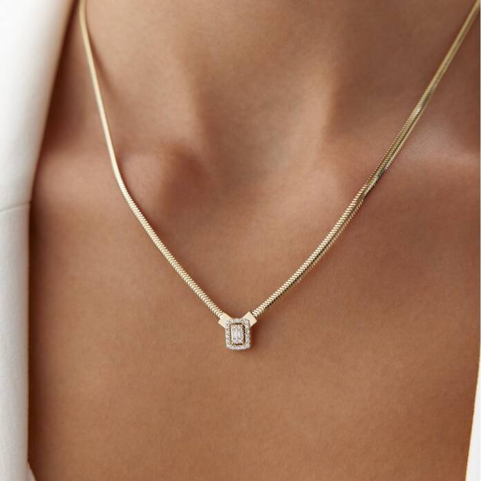 Balık Sırtı Bagetli Set - 1