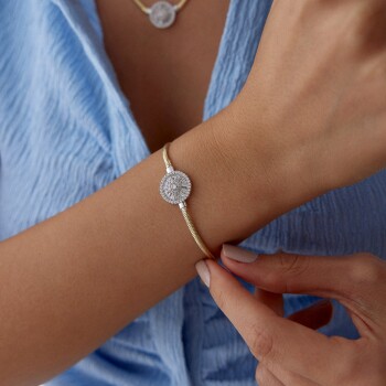 Balık Sırtı Trapez Bileklik - Rayna