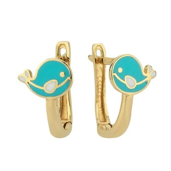 Balina j Çocuk Küpesi - Melike