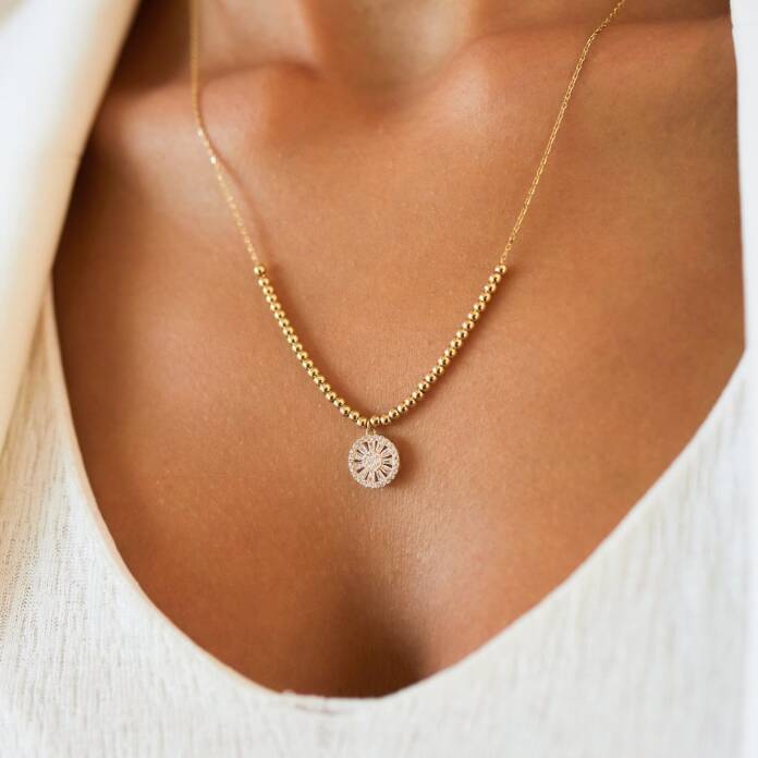 Ball Trapez Kolye - 1