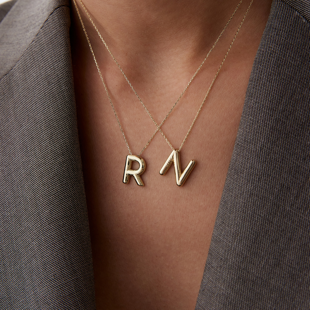 Balon Harf Kolye - 3