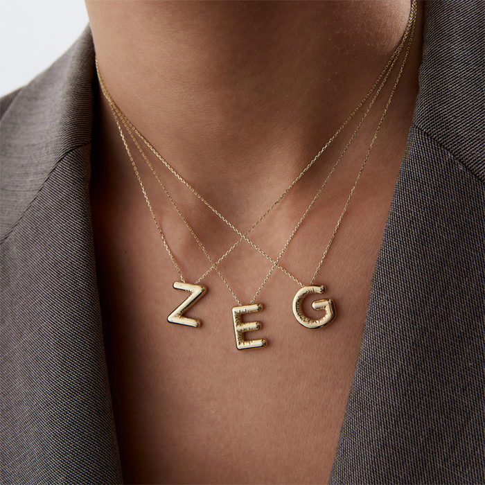 Balon Harf Kolye - 4