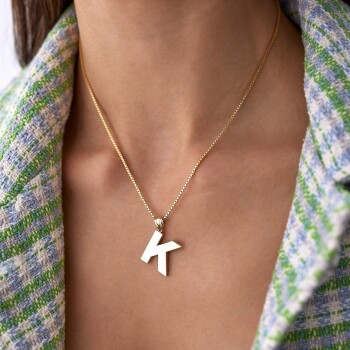 Baş Harf Kolye - Tuana