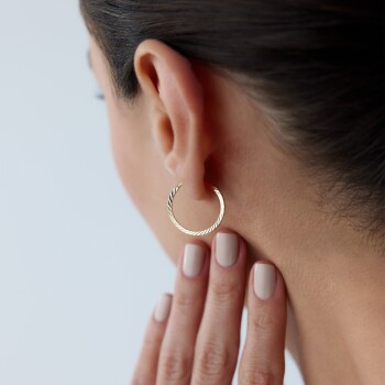 Başak Halka Küpe - Dilmener (1)