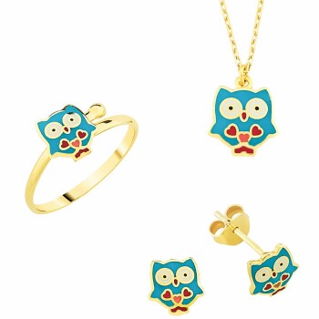 Baykuş Çocuk Seti - Melike