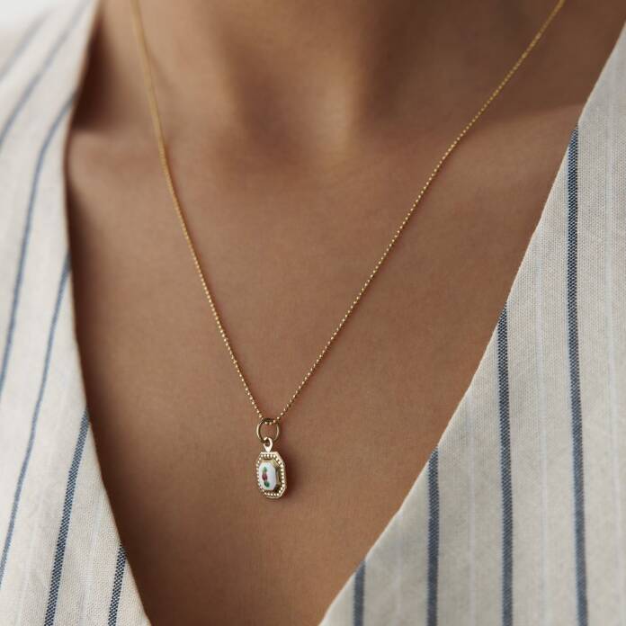 Beyaz Payon Kolye - 3