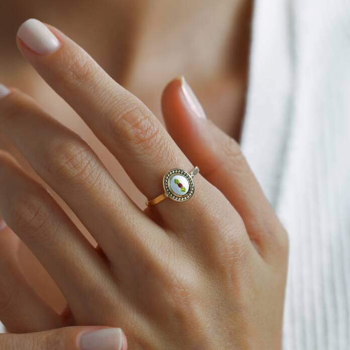 Beyaz Payon Yüzük - 1