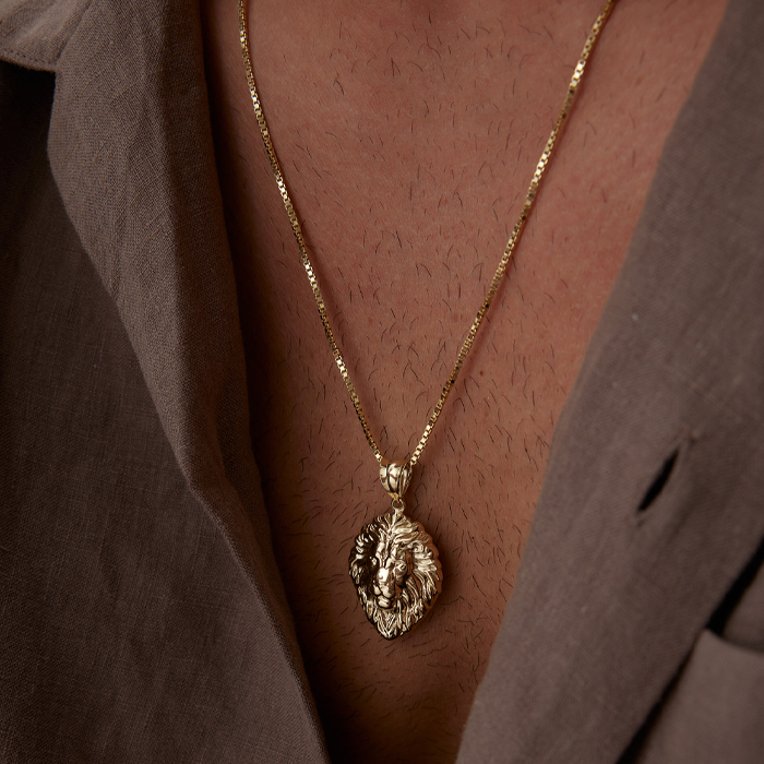 Big Aslan Erkek Kolye - Koçak