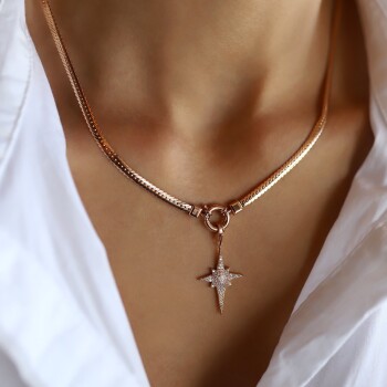 Big Kutup Yıldızı Kolye - Rayna