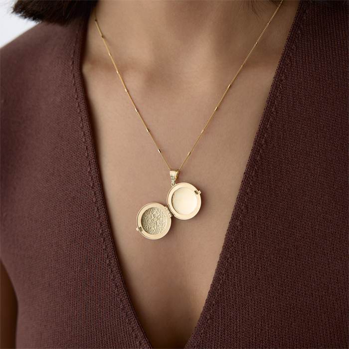 Big Memoire Kapaklı Kolye - Tuana (1)