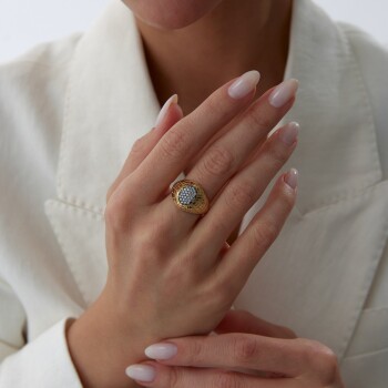 Black Alvin Şovalye Yüzük - 1