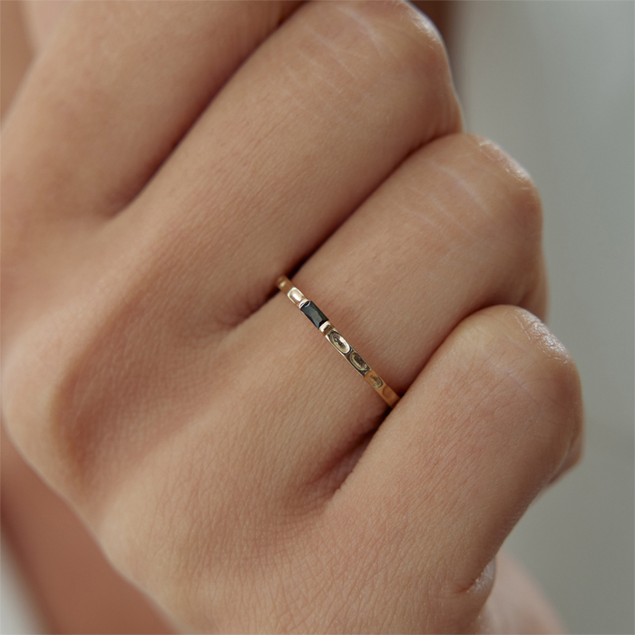 Black Baget Dövme Yüzük - Gökhan Bera