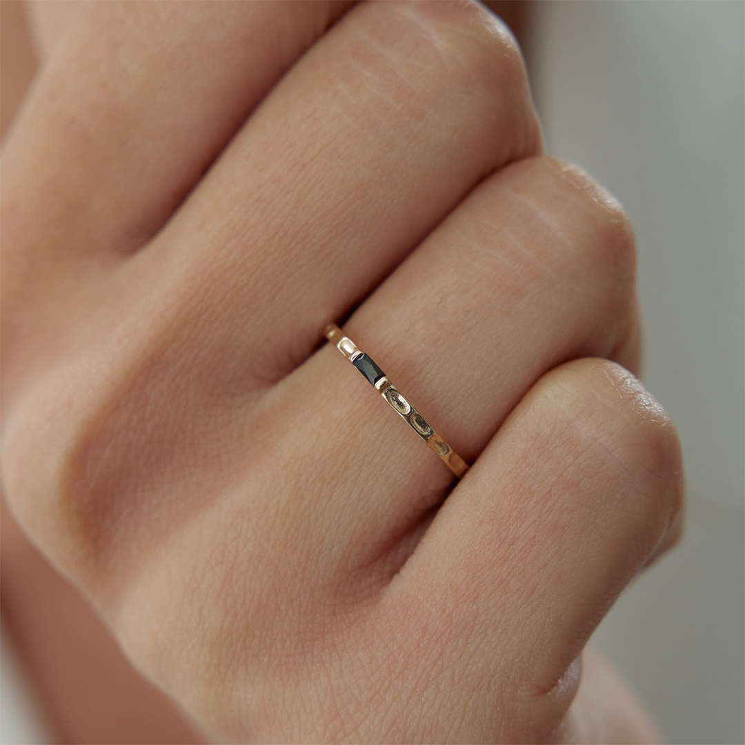 Black Baget Dövme Yüzük - 1