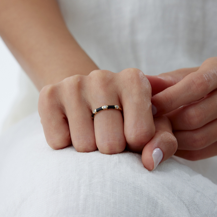 Black Kemik Yüzük - Cemart (1)