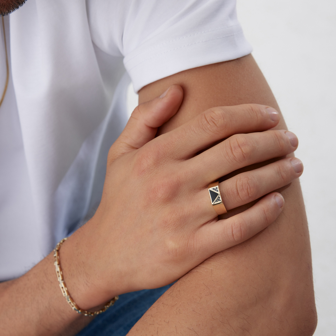 Black Letter Yüzük - 2