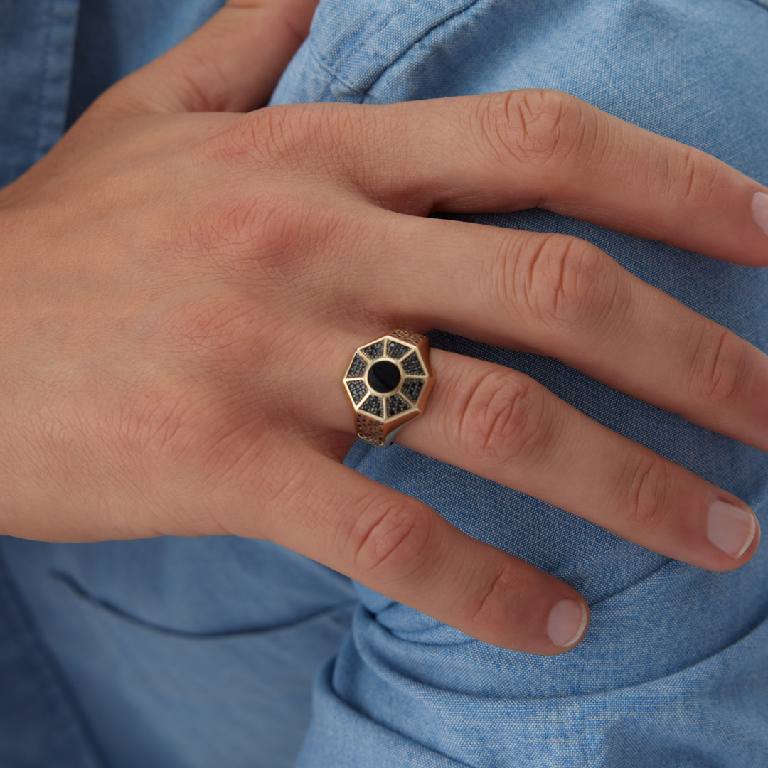 Black Linum Yüzük - 1
