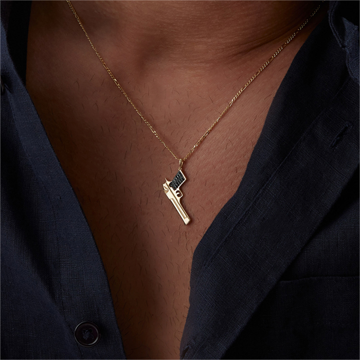 Black Weapon Erkek Kolye - Koçak (1)