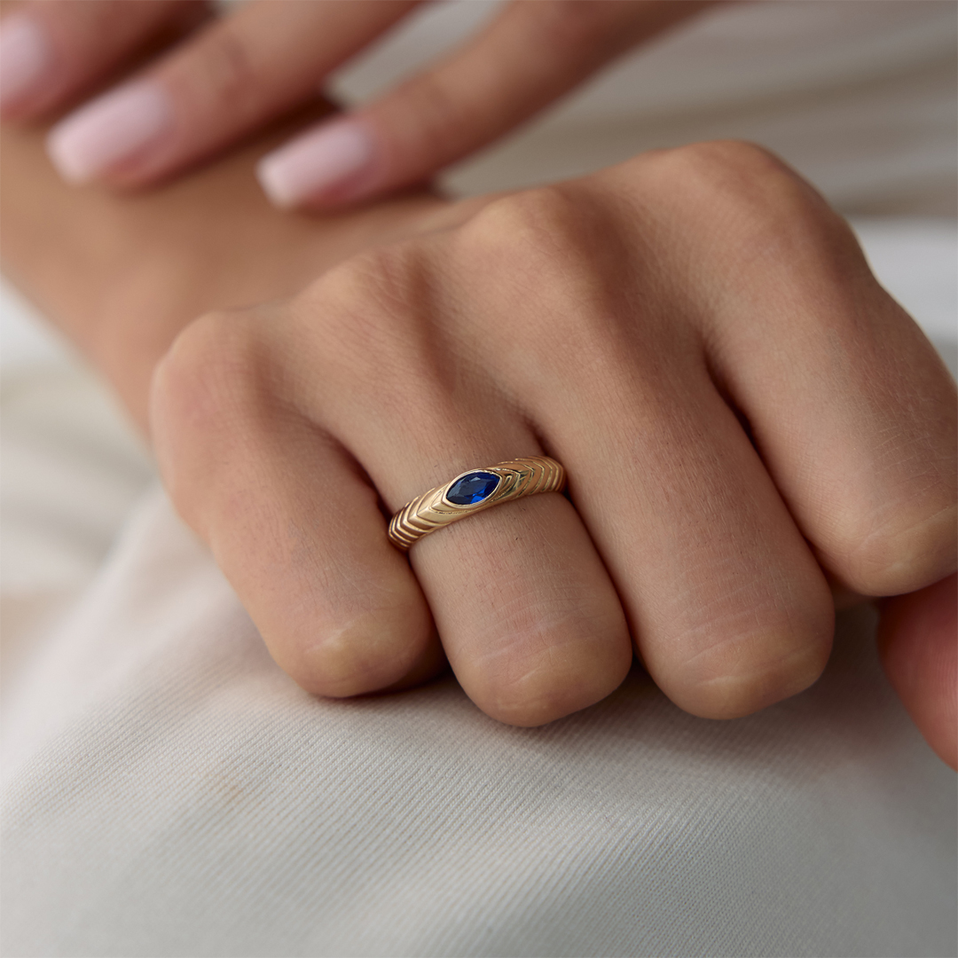 Blue Dovira Yüzük - 1