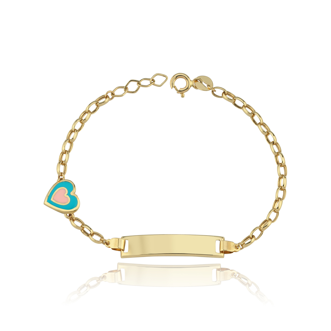 Blue Pink Kalpli Bebek Künyesi - 1