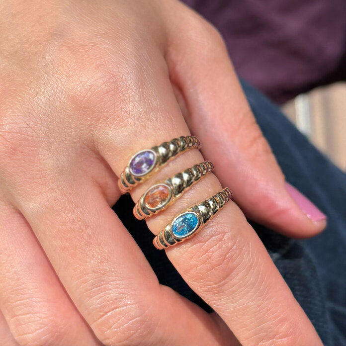 Blue Rimora Yüzük - 1